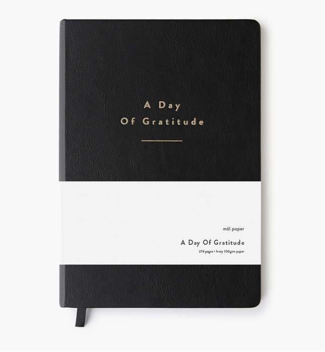 A Day Of Gratitude Journal Black