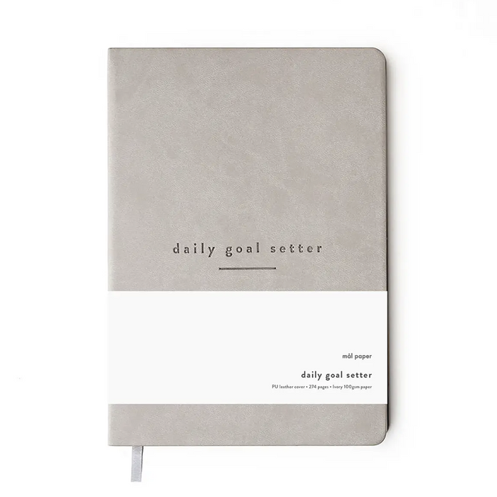 Daily Goal Setter Planner Grey